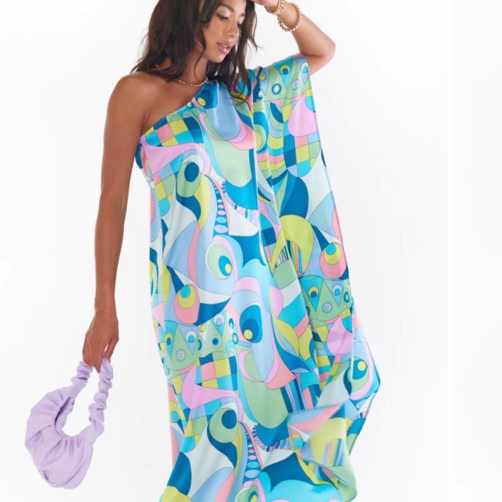 Tropez Maxi One shoulder dress